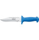 Squalo 15 knife - Inox - Blue Color - KV-ASQL15X - AZZI SUB (ONLY SOLD IN LEBANON)